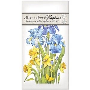 Daffodil Iris Casual Napkin Set