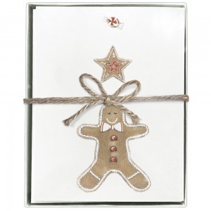 Gingerbread Boxed Greeting Card Set