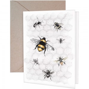 Bee Colony Greeting Card
