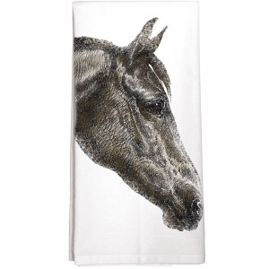 Dark Horse Face Towel