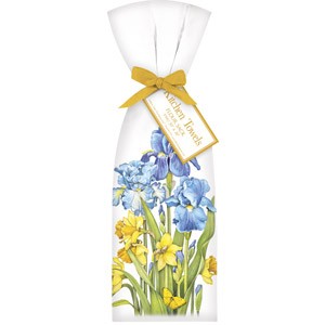 Daffodil Iris Towel Set