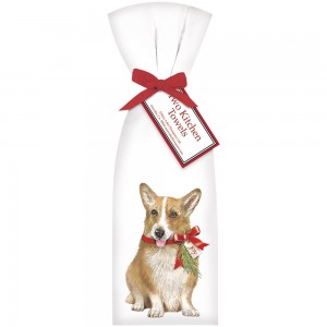 Dog Holiday Corgi Towel Set