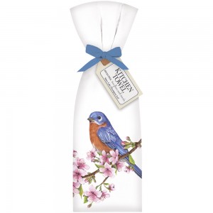 Bluebird Blossoms Towel Set