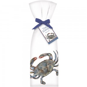 Blue Crab Towel Set