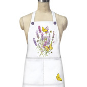 Lavender Butterfly Apron
