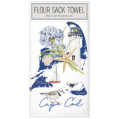 Cape Cod Symbols Large Packaged Towel