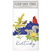 Kentucky State Symbols Large Packaged Towel