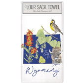 Wyoming State Symbols Large Packaged Towel