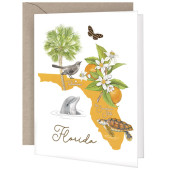 Florida State Symbols Greeting Card