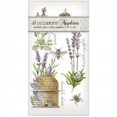 Botanical Lavender Casual Napkins