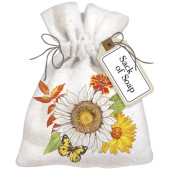 Fall Flowers Sack Of Soap