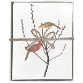 Bird Branch Boxed Greeting Cards S/8