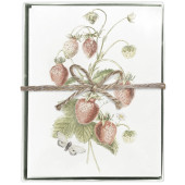 Strawberries Boxed Greeting Card S/8