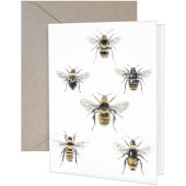 Scattered Bees MSD Greeting Card
