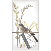 Pussywillow Bird Napkins S/4