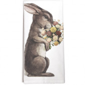 Rabbit Bouquet Towel