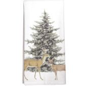 Deer Tree Towel