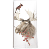 Cardinal Moose Towel