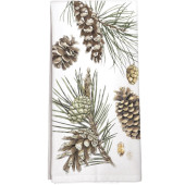 Pinecone Branches Towel