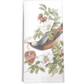 Valentine Bird Towel