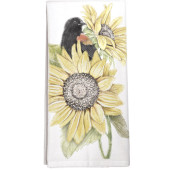 Sunflower Blackbird MS Towel