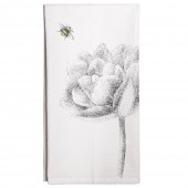 Flower with Bee Towel