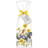 Fence Chickens Towel Set
