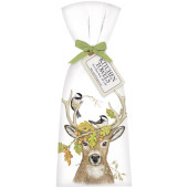 Acorn Deer Towel Set