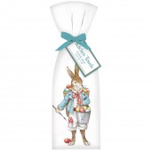 Rabbit with Radish Towel Set Mary Lake-Thompson Ltd T1395 