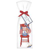 Flag Bucket Chair Towel Set