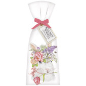 Flower Crown Bunny Towel Set