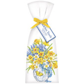 Daffodil Vase Towel Set