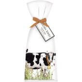 Cowbell Cow Towel Set