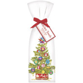 Christmas Tree Tin Towel Set