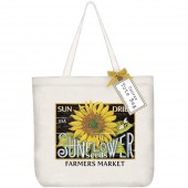 Crate Sunflower Tote Bag