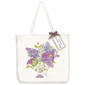 Lilac Vase Tote Bag