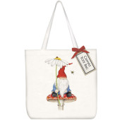 Toadstool Gnome Tote Bag