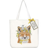 Dandelion Fox Tote Bag