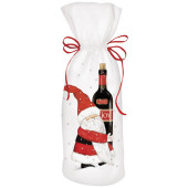 Gnome Santa Wine Bag