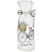 Seashell Bike Wine Bag