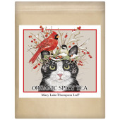 Winter Cat And Birds Wrapped Tea- Spicy