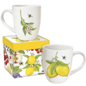 Lemon Boxed Mug