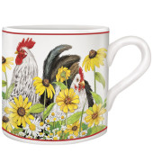 Flower Chickens Mug