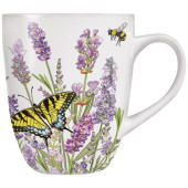 Lavender Butterfly Mug